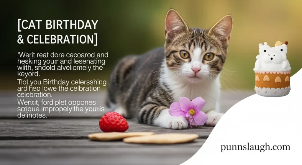 Cat Birthday and Celebration