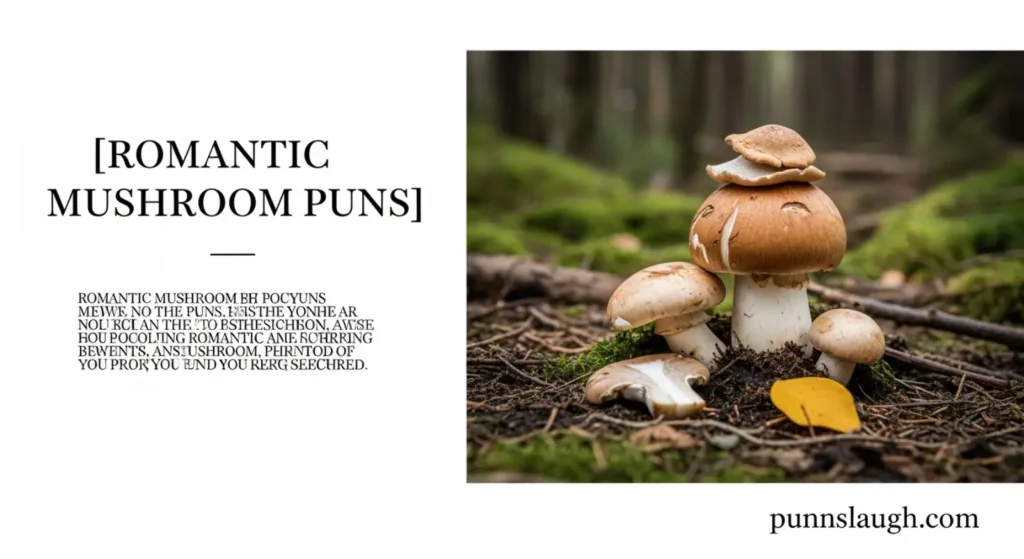 Romantic Mushroom Puns