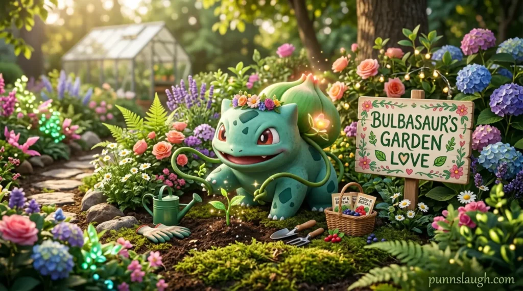 Bulbasaur Garden Love