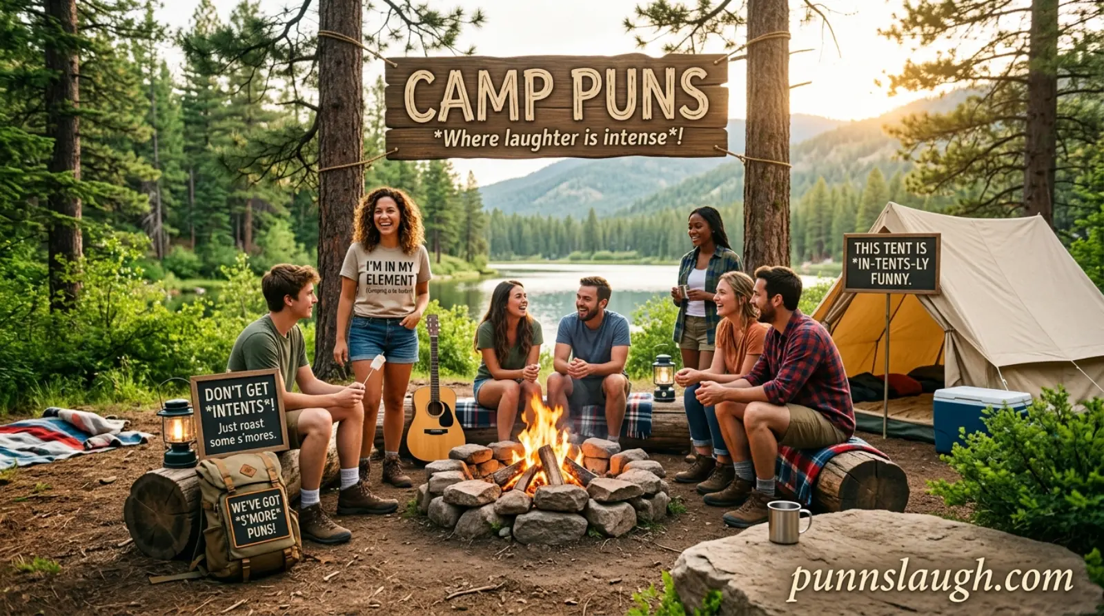 Camp puns