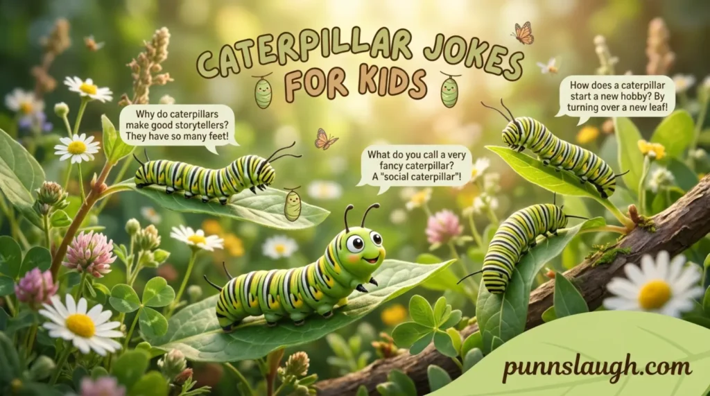 Caterpillar Jokes For Kids