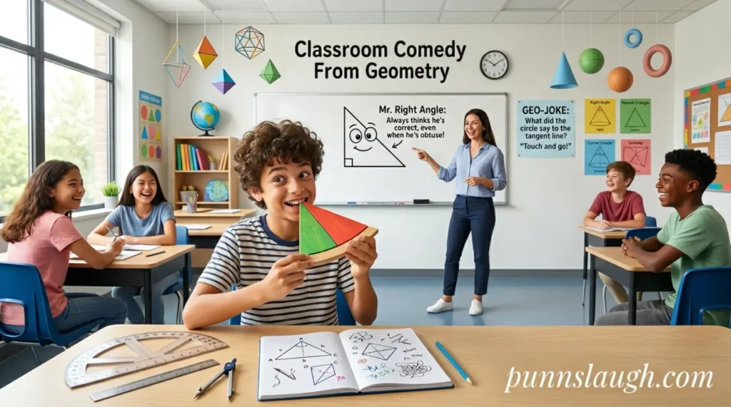 Classroom Comedy From Geometry