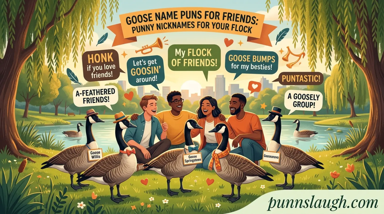Goose Name Puns