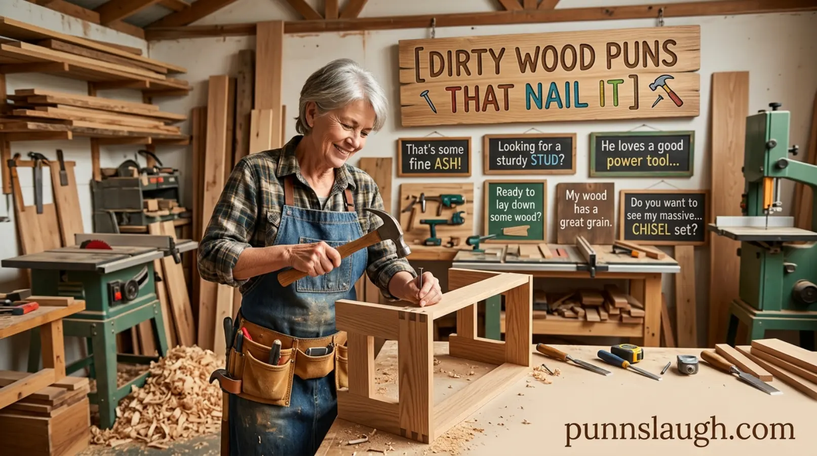 Dirty Wood Puns