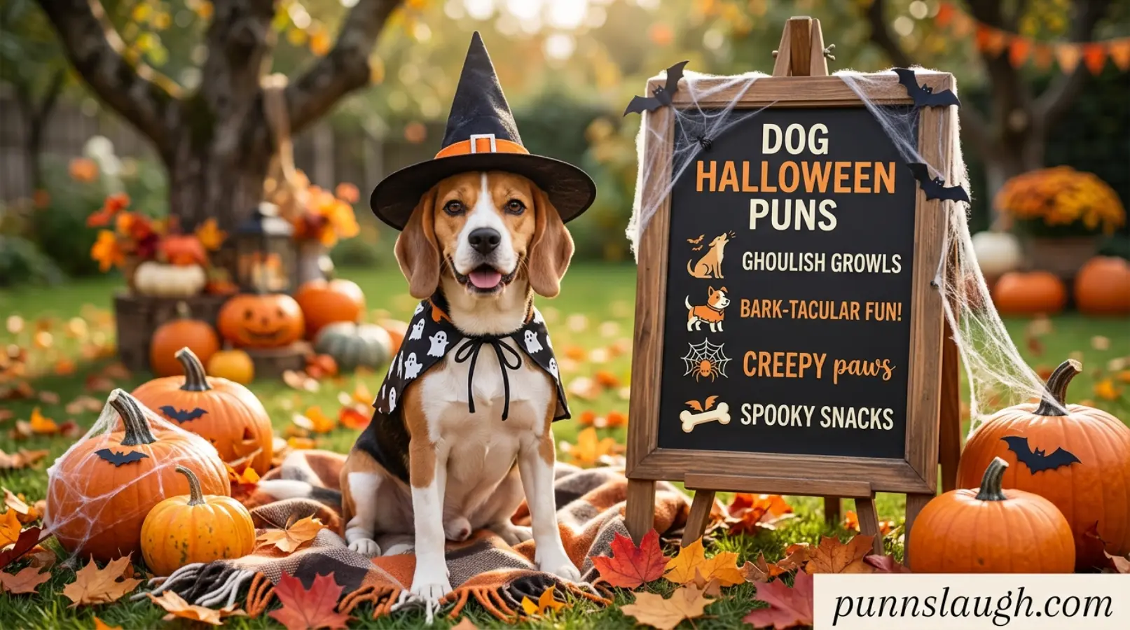 Dog Halloween Puns