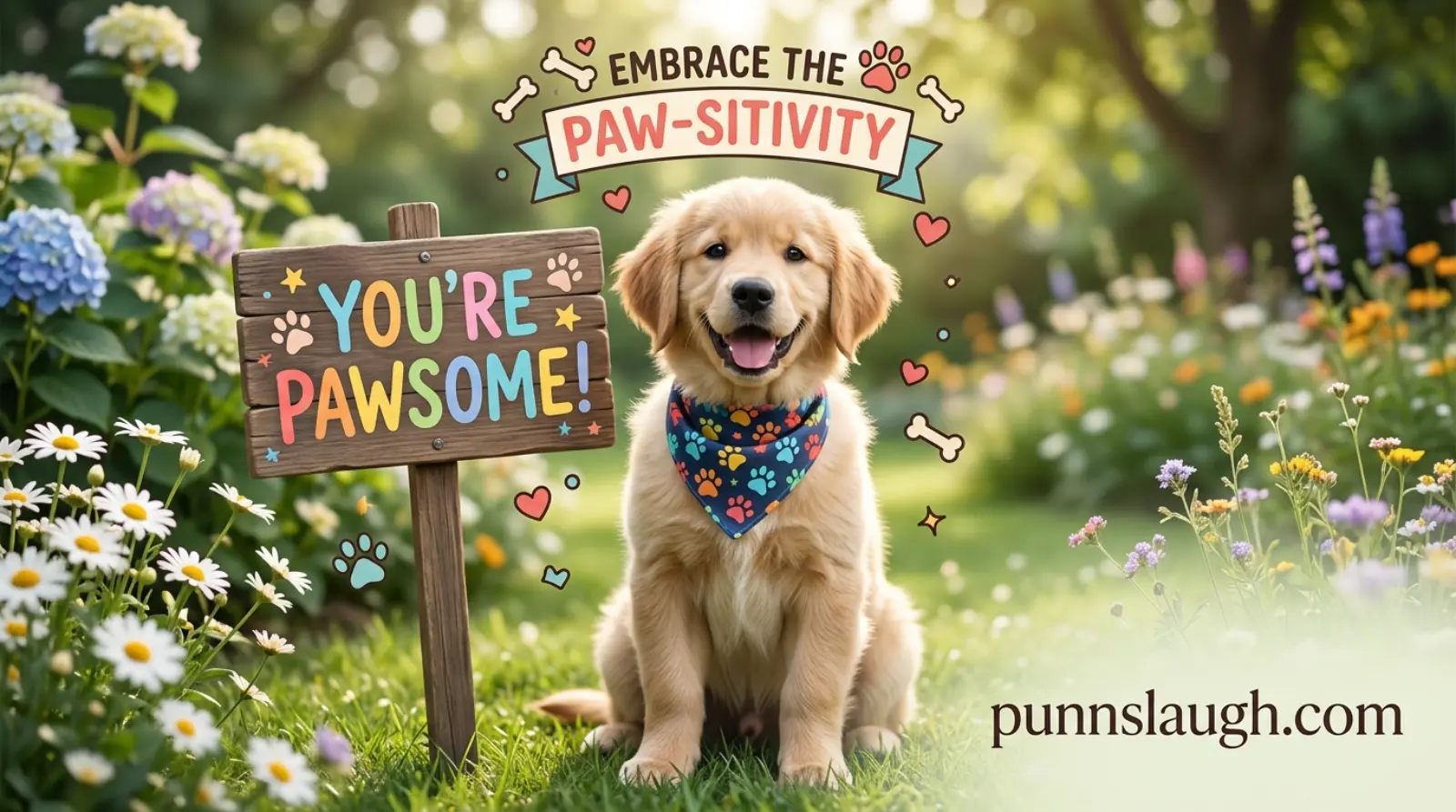 Cute Dog Pun