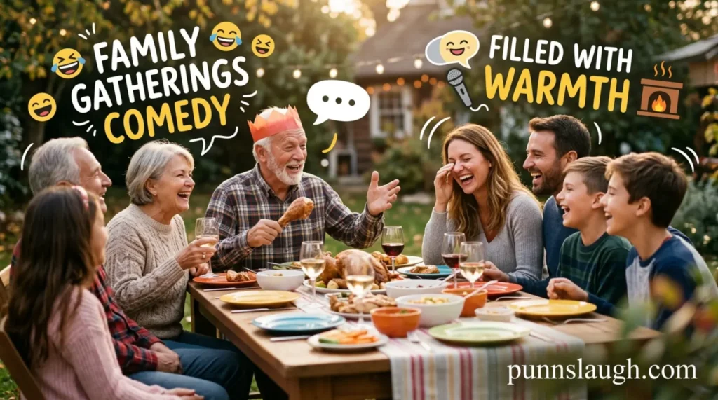 Family Gatherings Comedy Filled With Warm