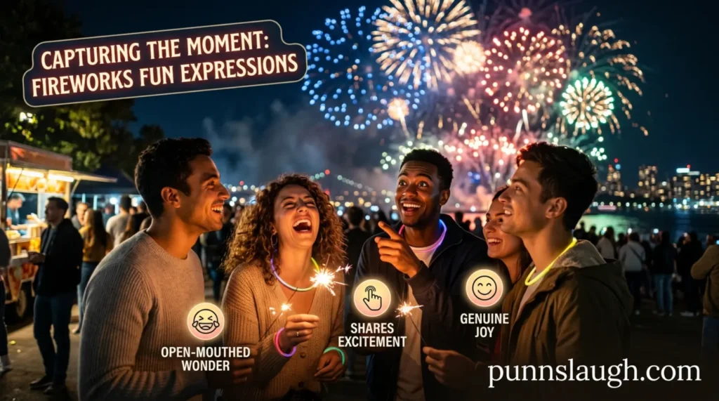 Fireworks Fun Expressions For Night