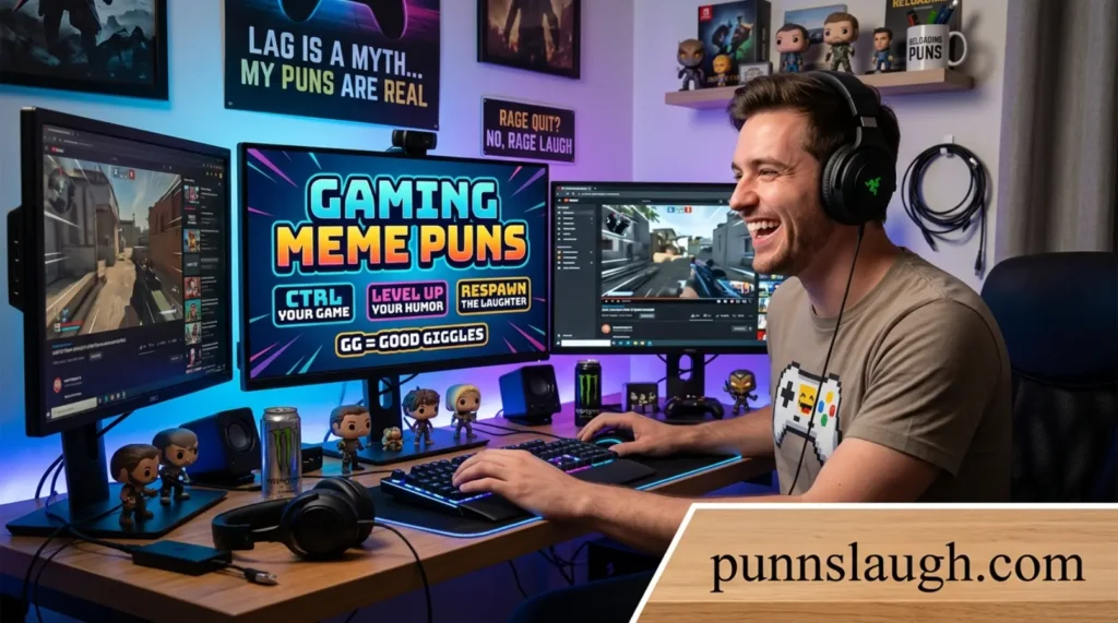 Gaming Meme Puns