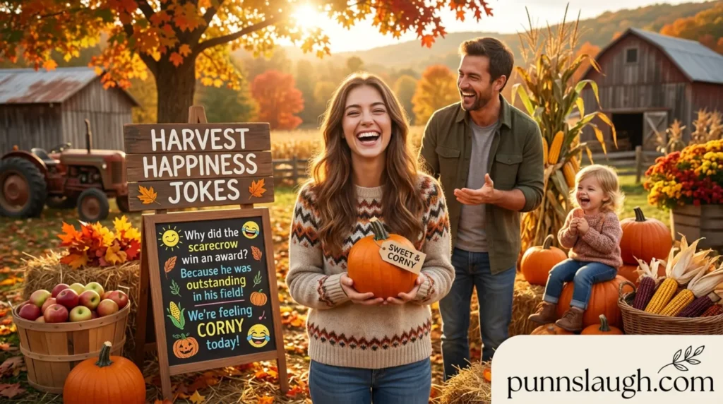 Harvest happiness jokes