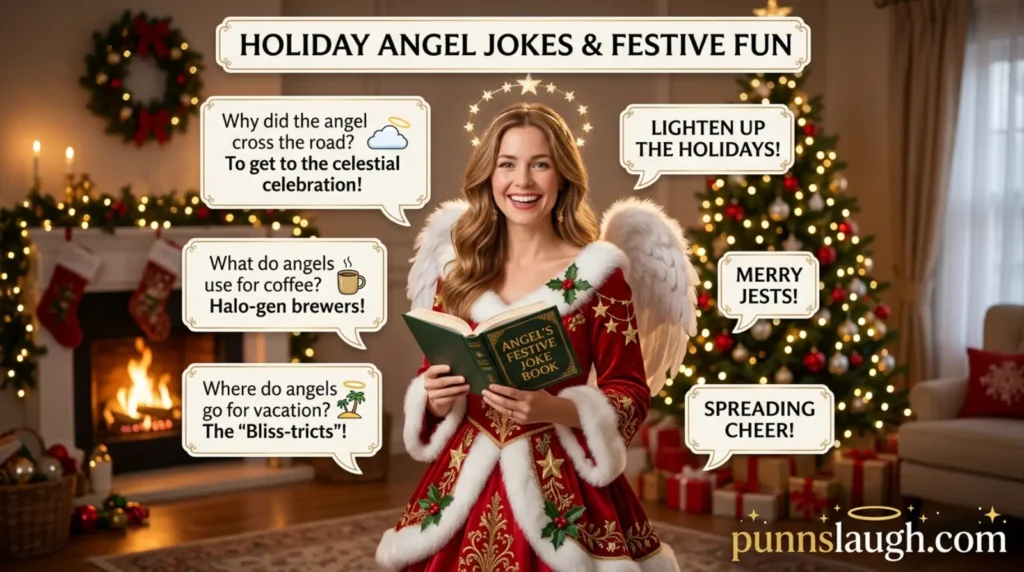Holiday Angel Jokes For Festive