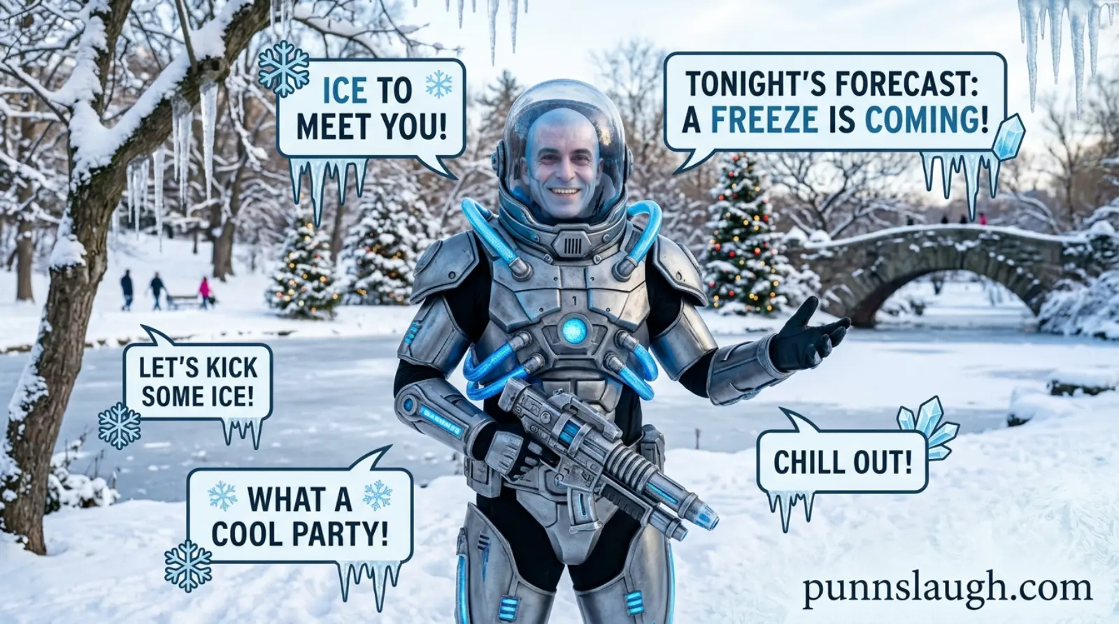 Mr Freeze Puns