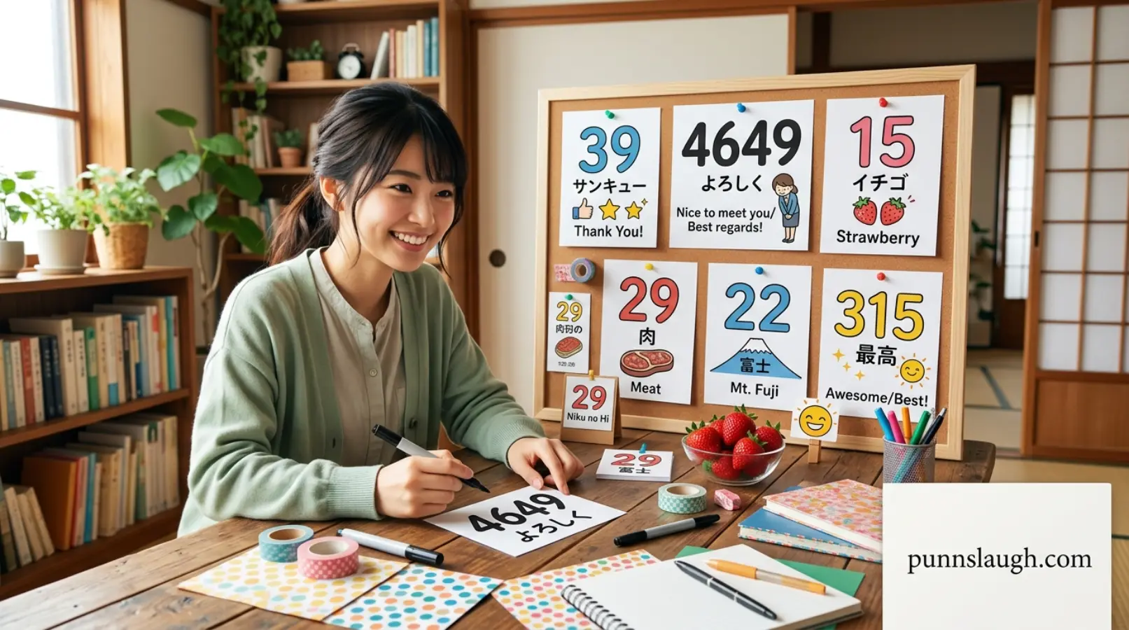 Japanese Number Puns