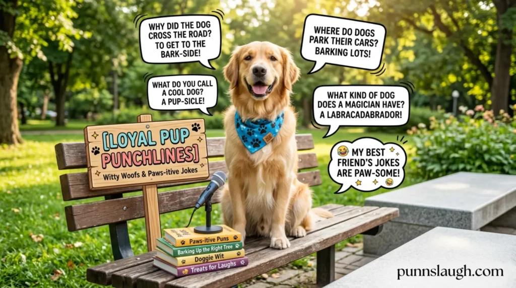 Loyal pup punchlines