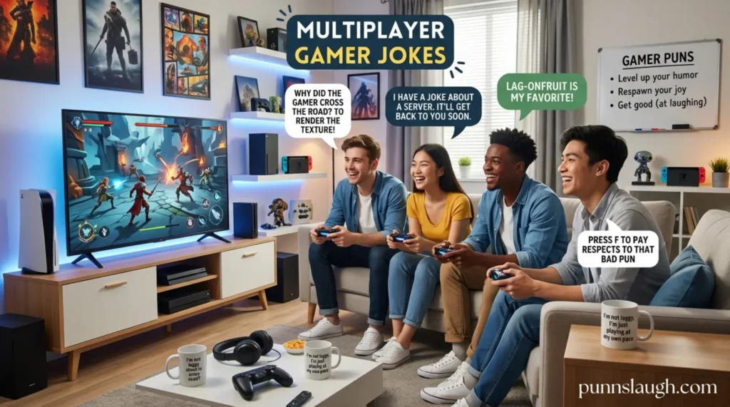 Multiplayer Gamer Jokes