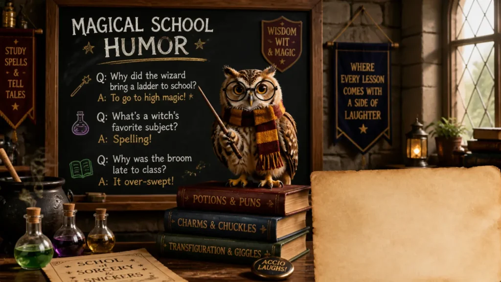 Magical School Humor