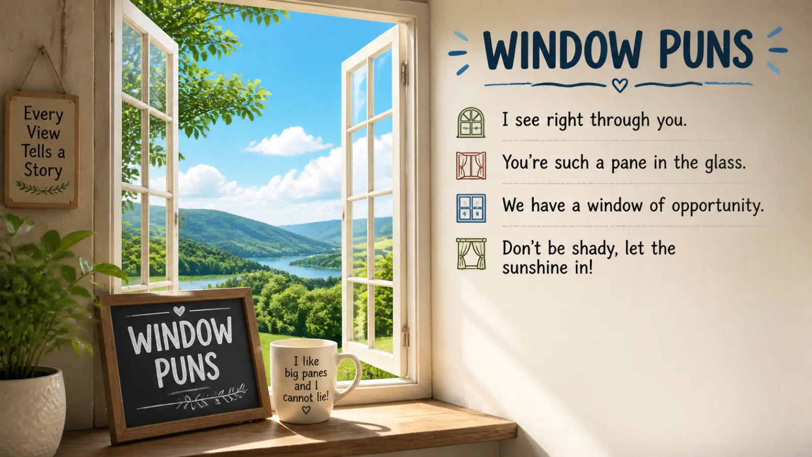 Window puns