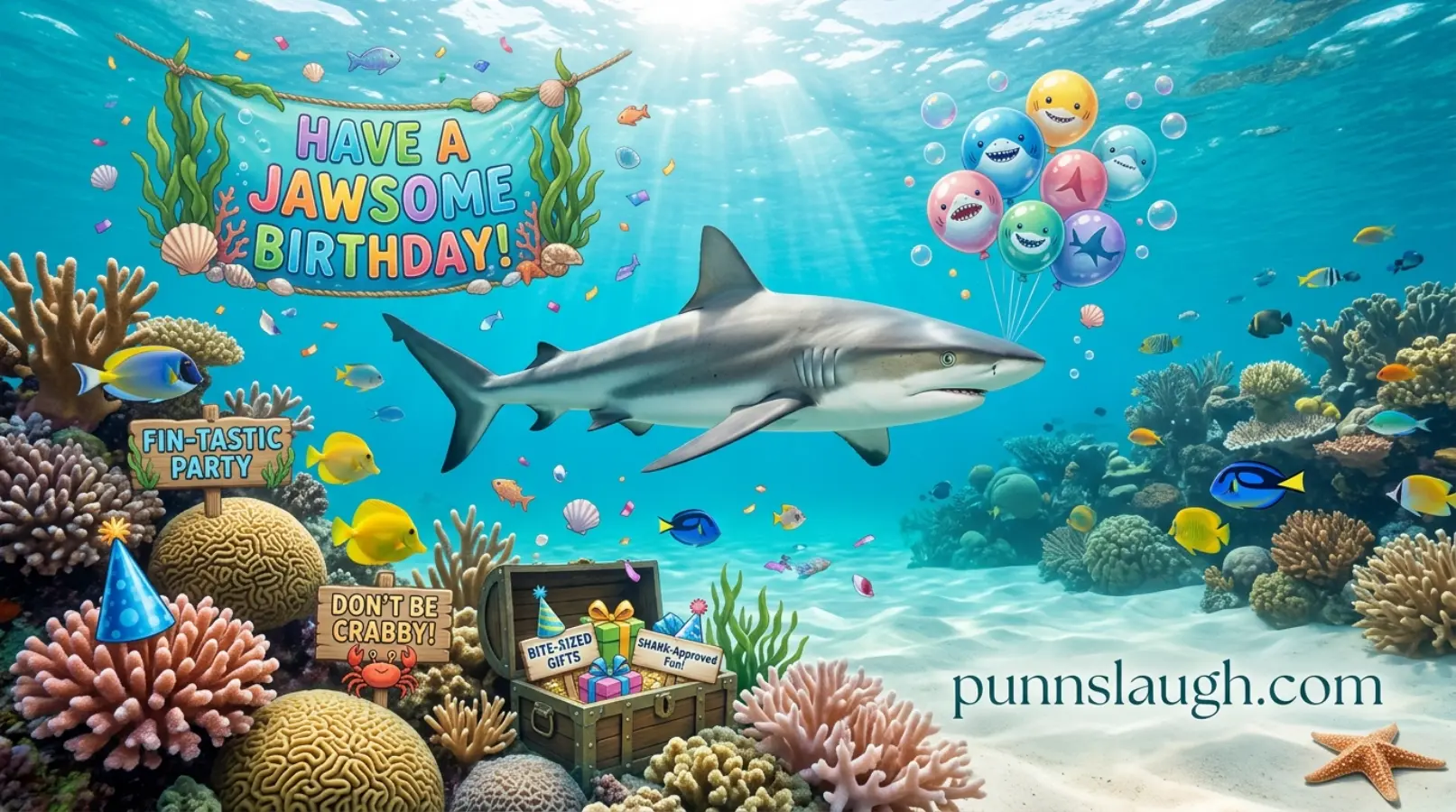 Shark Birthday Puns