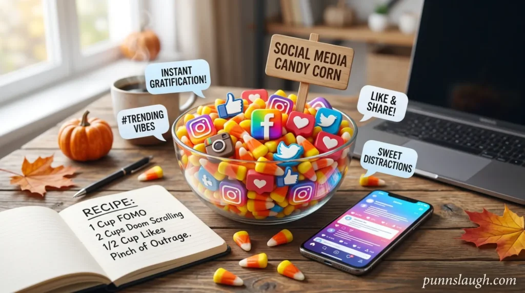 Social Media Candy Corn 