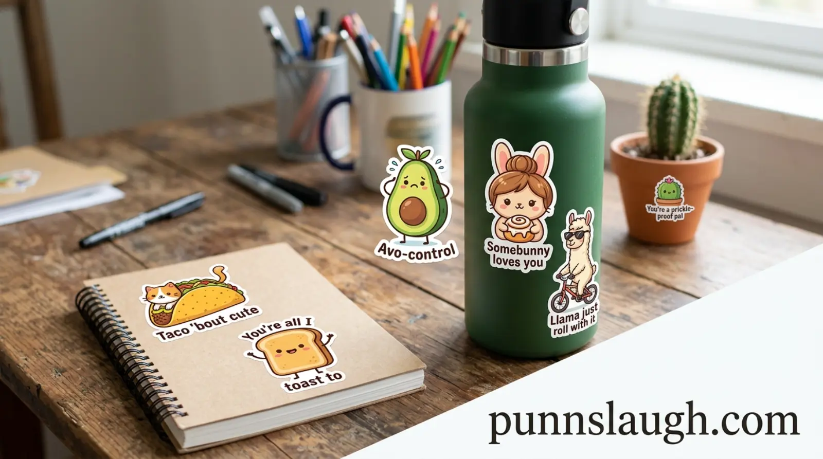 Sticker Puns