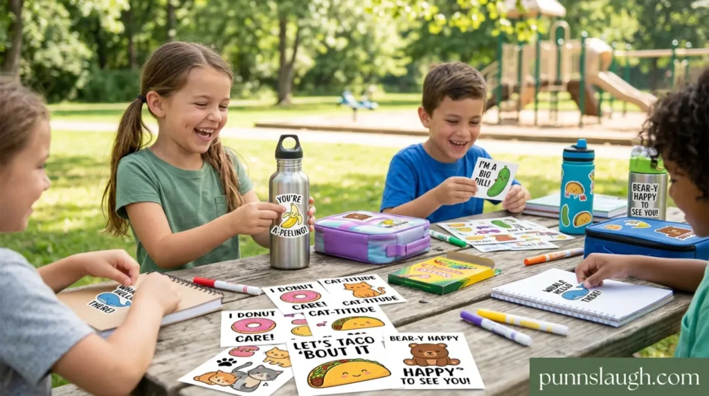 Silly Sticker Wordplay For Kids