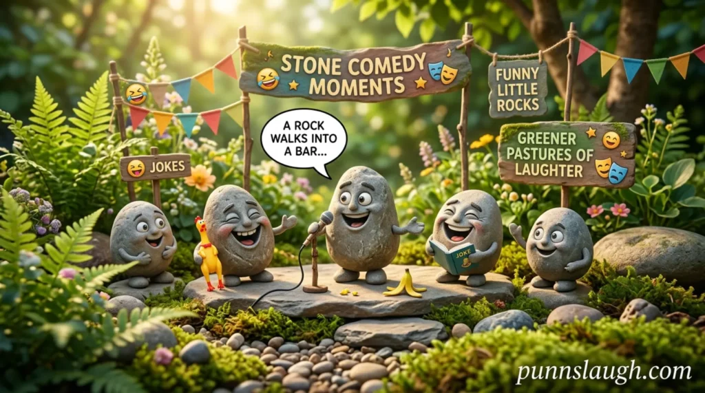 Stone Comedy Moments with Green