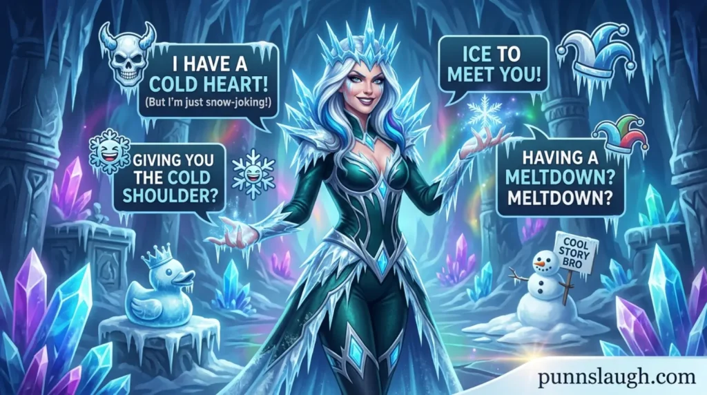 Villain Ice Humor