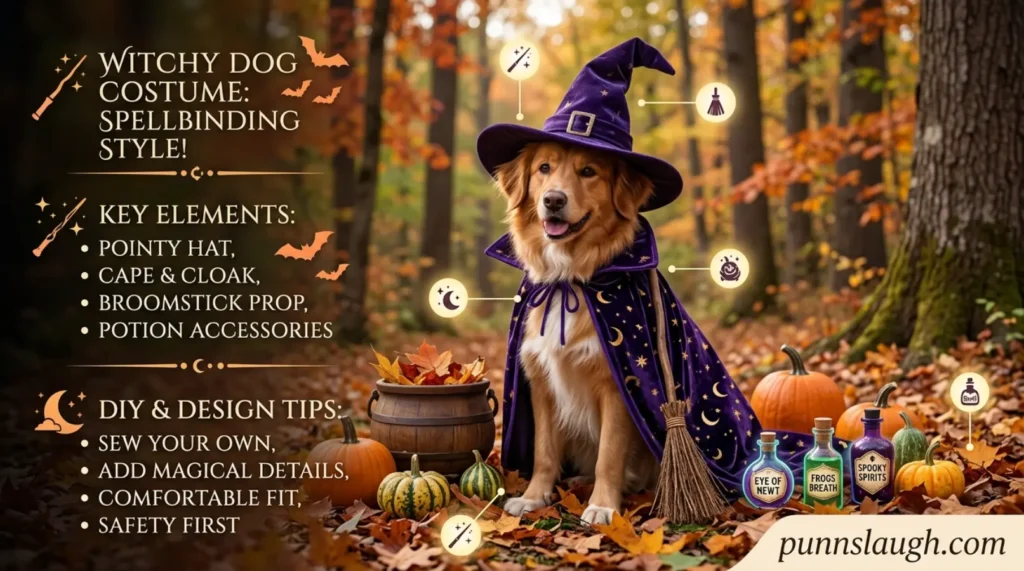 Witchy Dog Costume