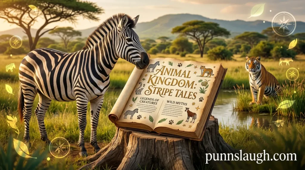 Animal Kingdom Stripe Tales