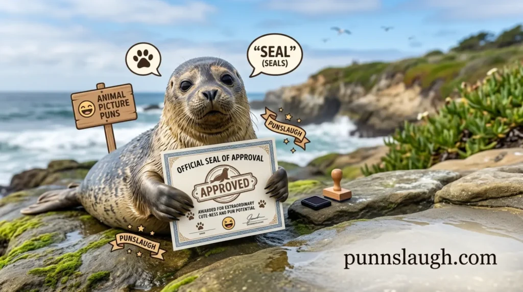 Animal inspired picture puns