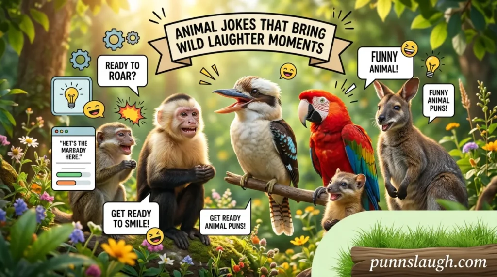 Animal jokes that bring wild laughter moments