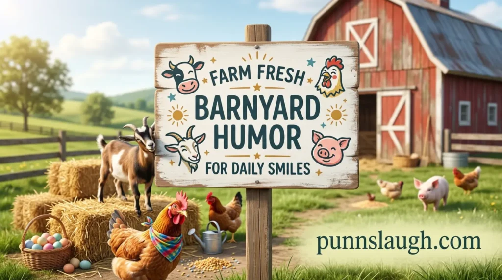 Farm fresh barnyard humor for daily smiles