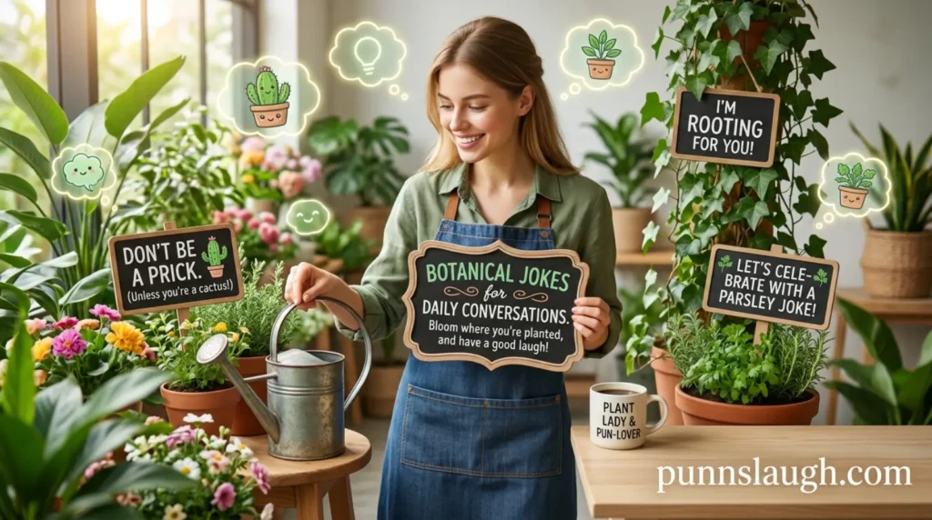 Botanical jokes for daily conversations