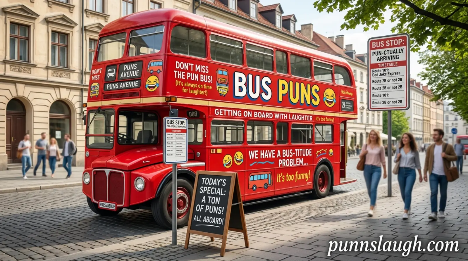 Bus Puns