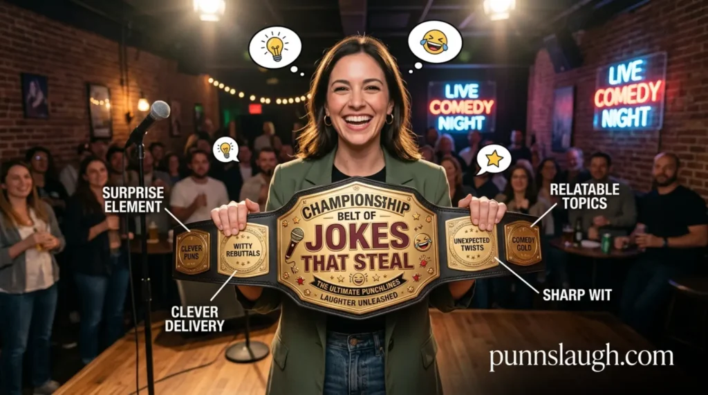 Championship Belt Jokes That Steal