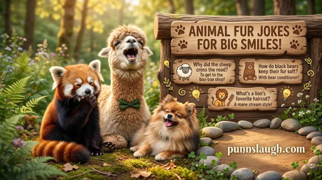Animal Fur Jokes For Big Smiles