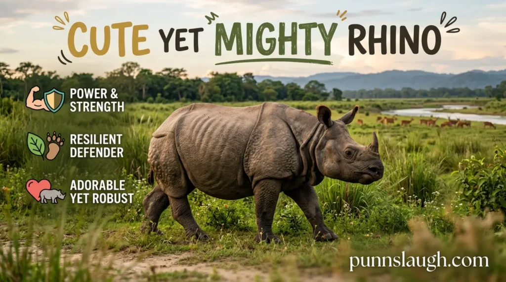 Cute Yet Mighty Rhino