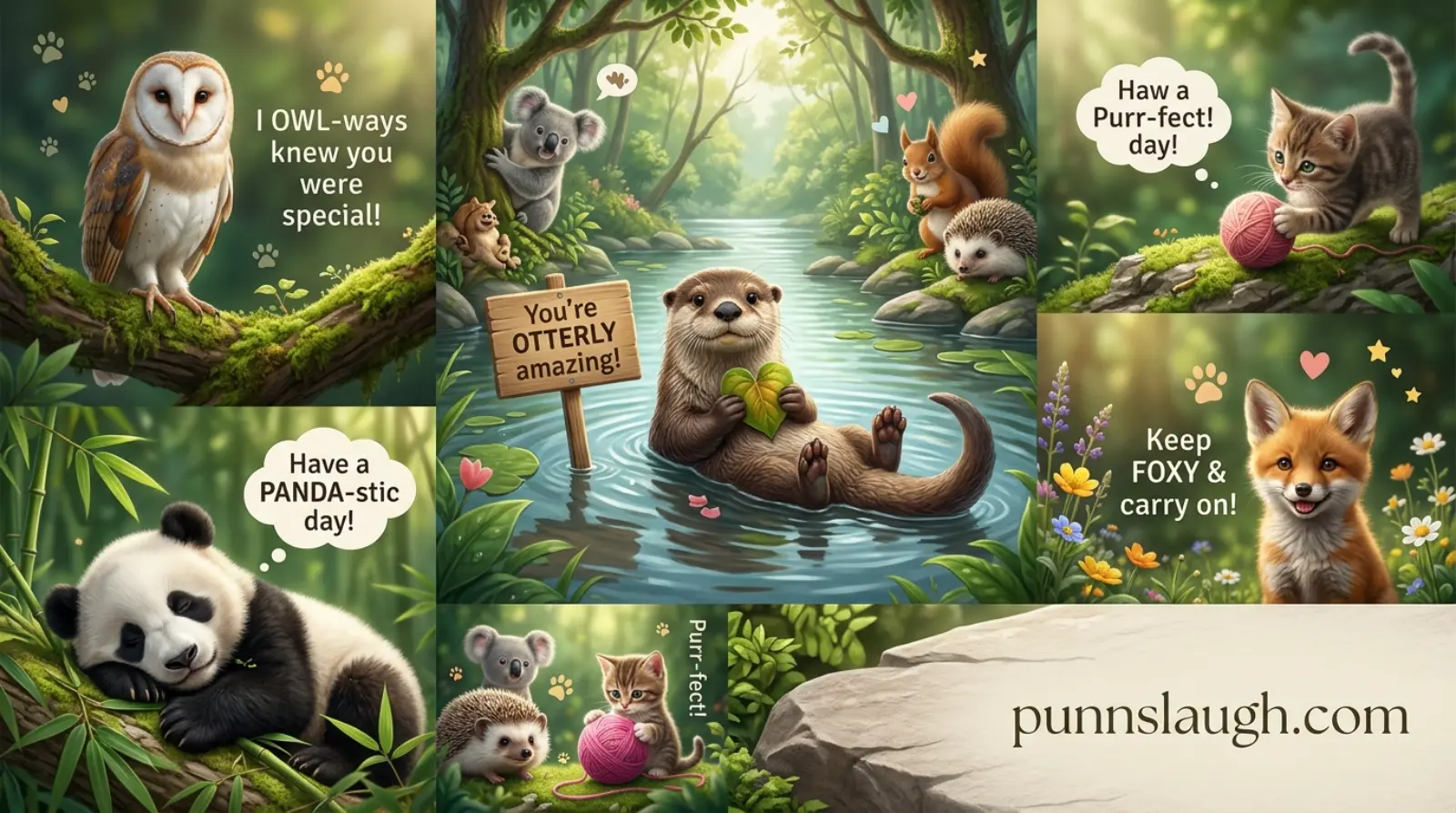 Cute Animal Puns