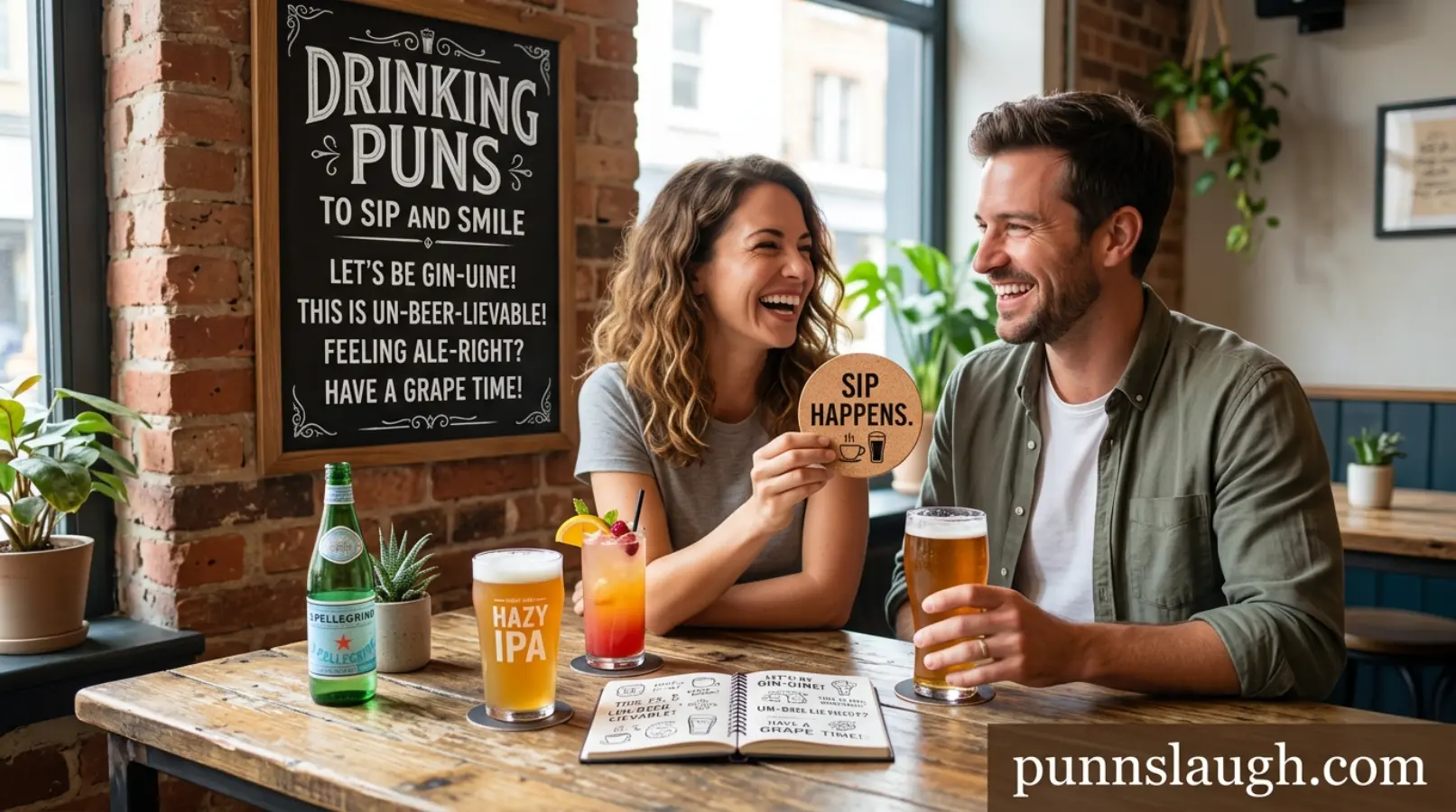 Drinking Puns to Sip and Smile