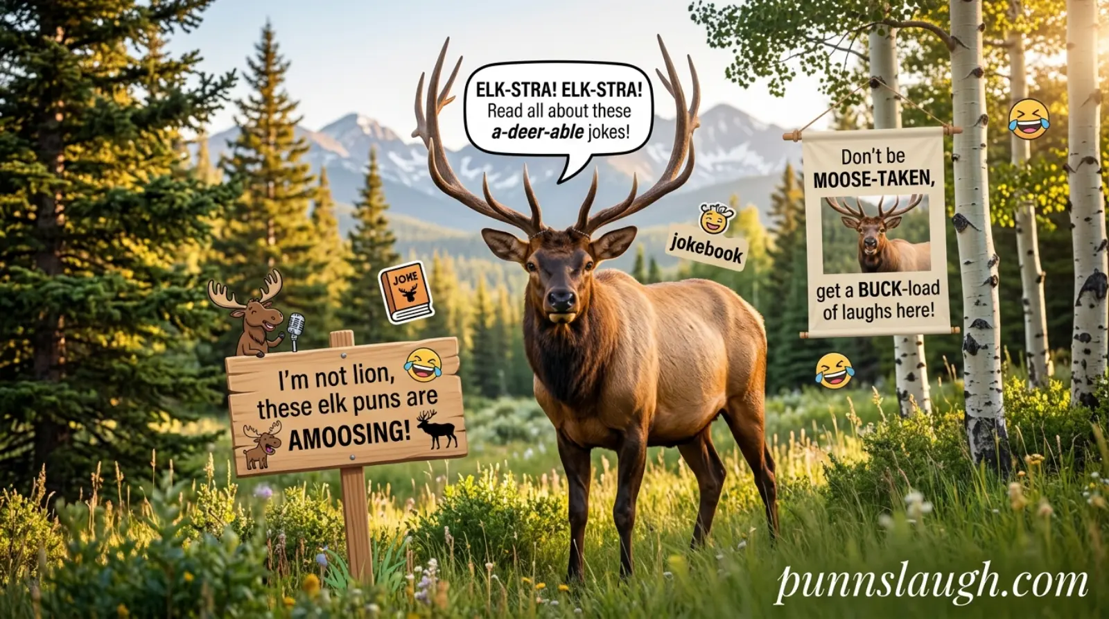 Elk Puns