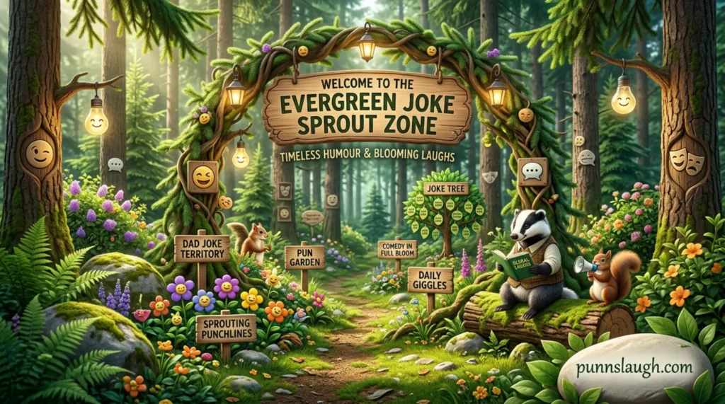 Evergreen Joke Sprout Zone
