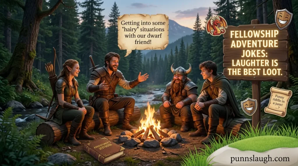 Fellowship adventure jokes