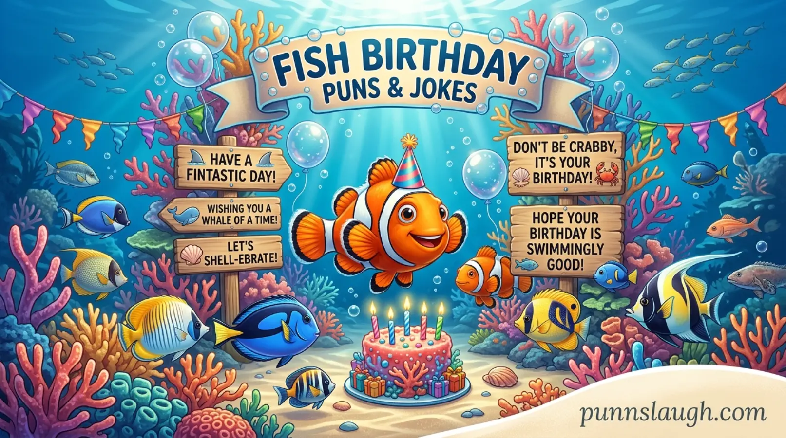 Fish Birthday Puns