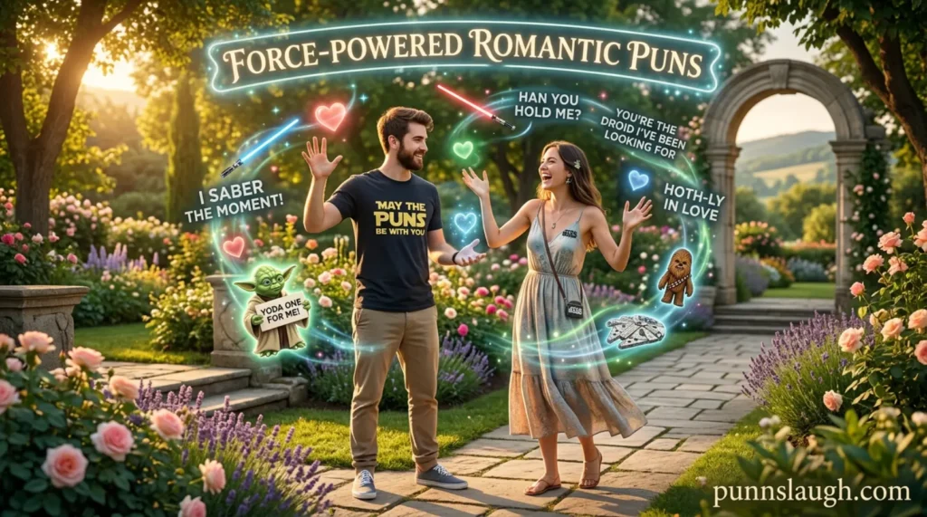 Force powered romantic puns