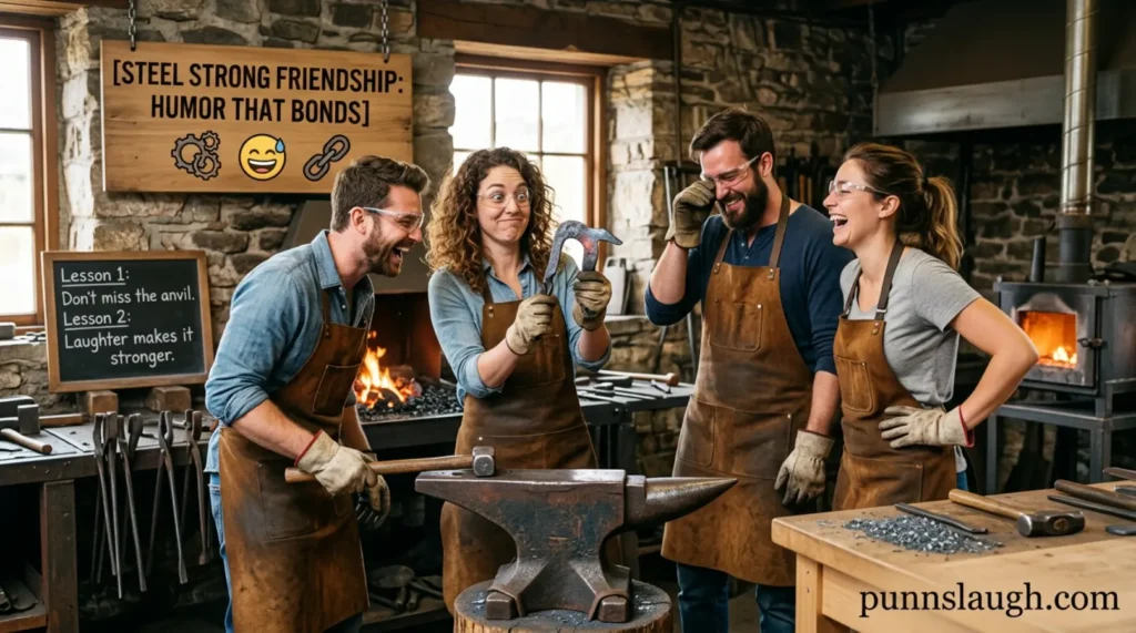 Steel Strong Friendship Humor That Bonds