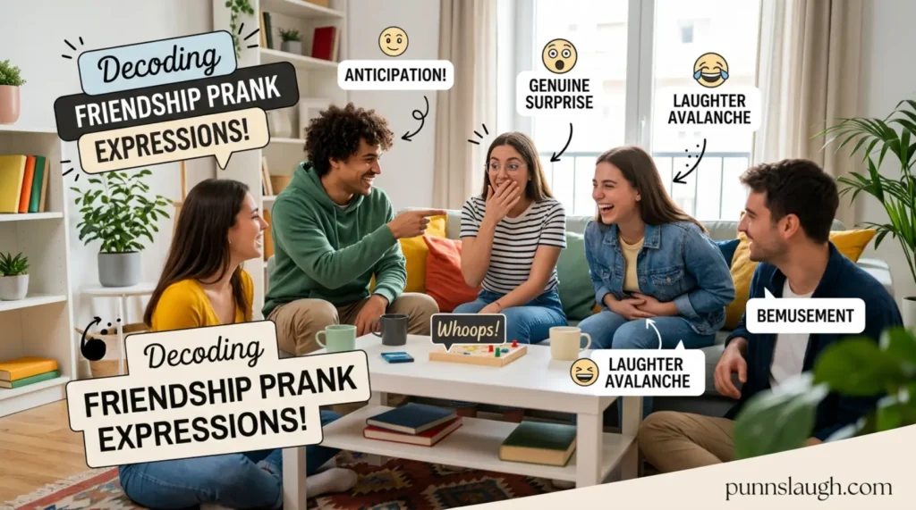 friendship prank expressions