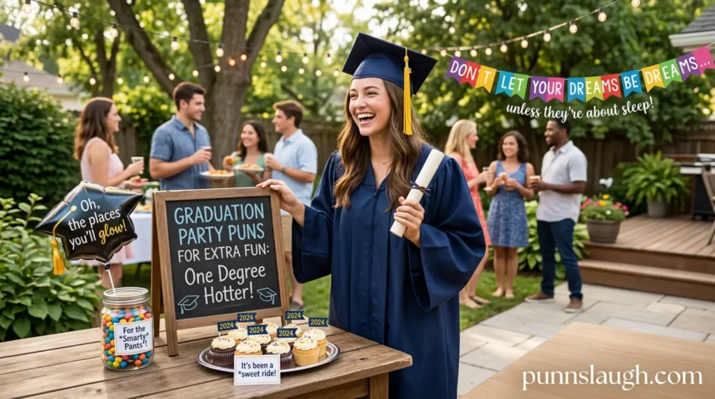 Graduation Party Puns for Extra Fun