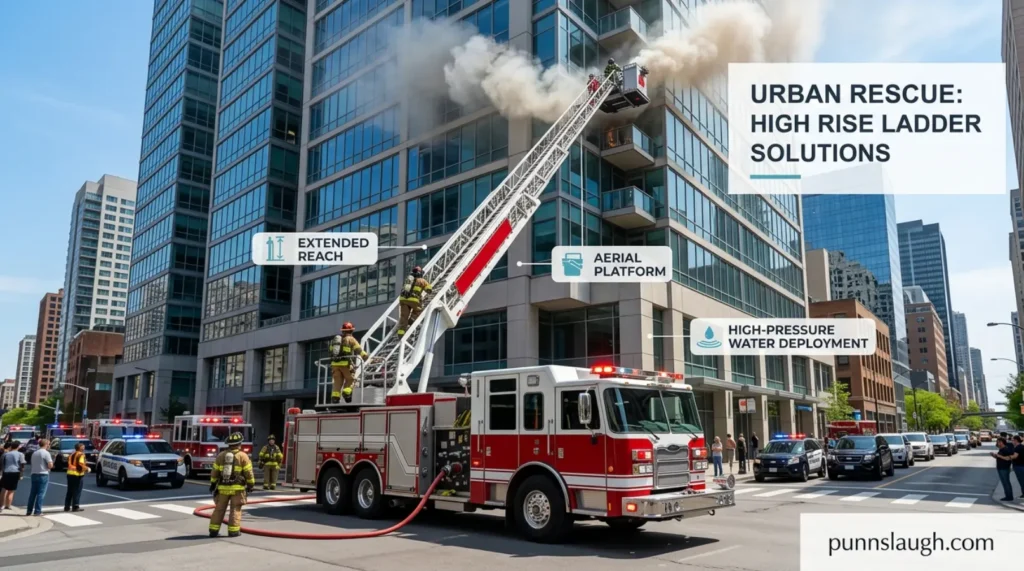 High rise ladder