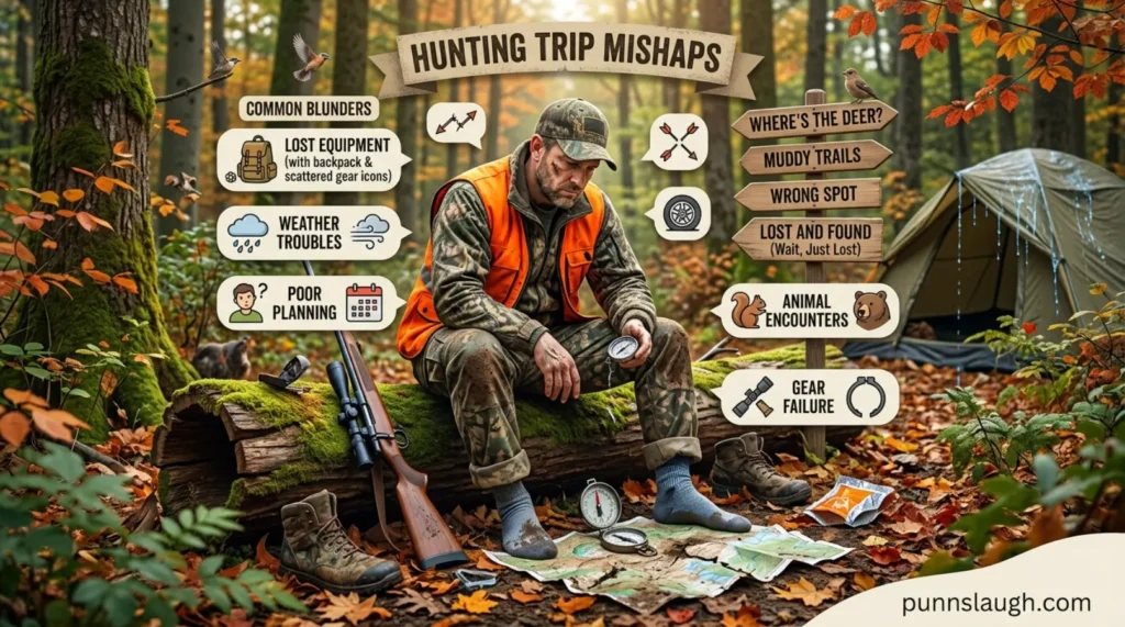 Hunting Trip Mishaps