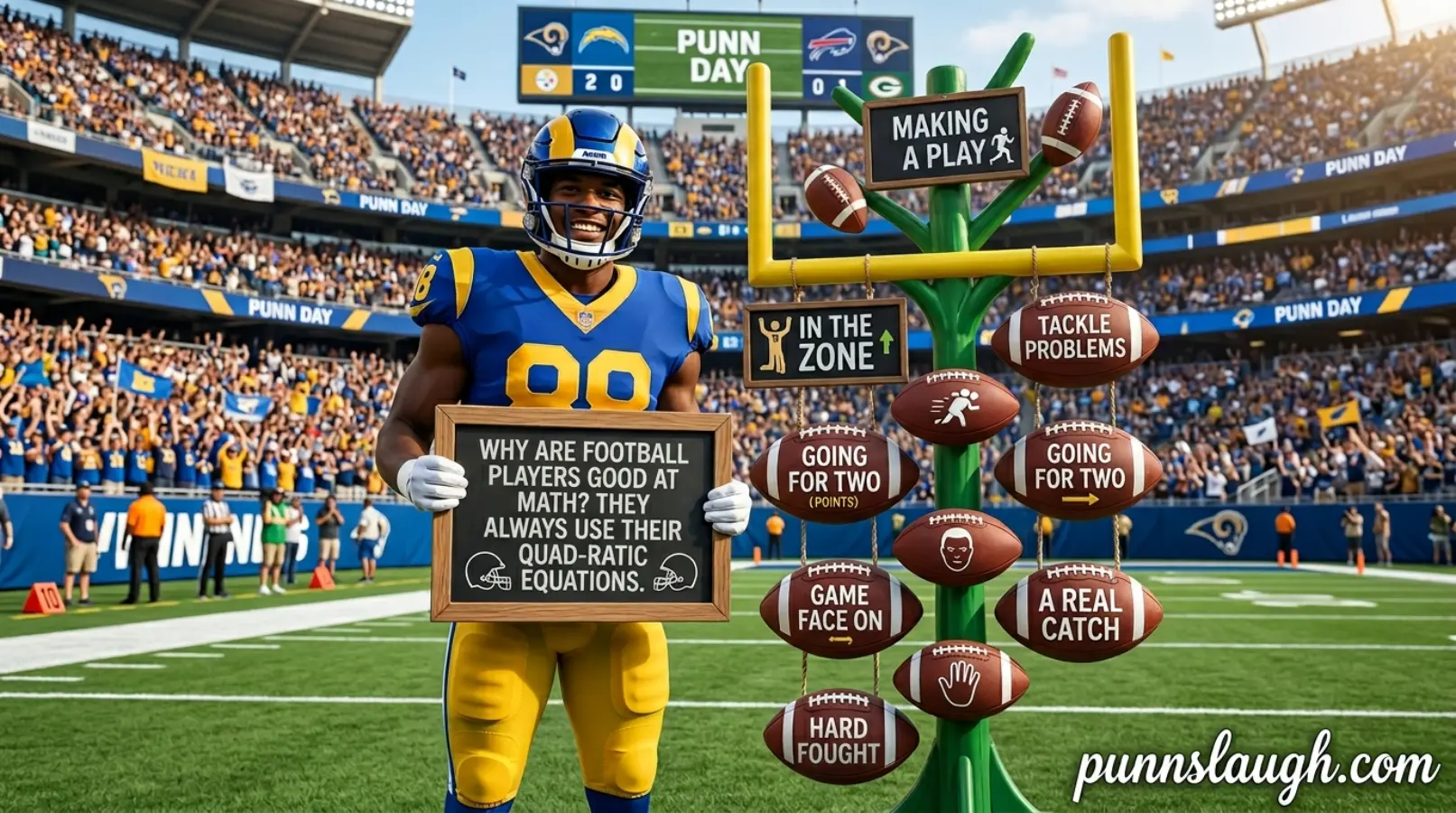 Short Football Puns